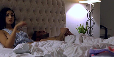 Sleeping Step Sister gets Pussy Pounded and Facial