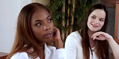 Hot Ebony Teen Fucks best Friends Dad