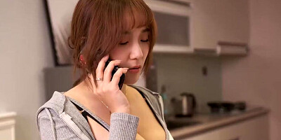 Sexy blonde model wife with big boobs teasing brother in low to fuck her wet pussy