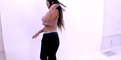 New Model has perfect boobs & slutty mouth