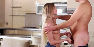 VIP4K. Daddy gives Portion of Cum to Adorable Lassie after Hot Sex