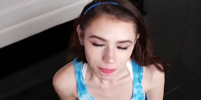Gal Lucie Cline Alluring Her Stepdad