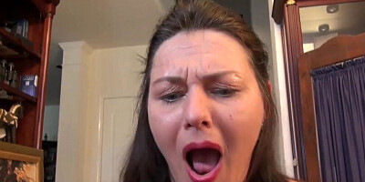 AuntJudys - Your Big Ass Full Bush Step-Aunt Joana gives you a Taboo Massage (POV Experience)