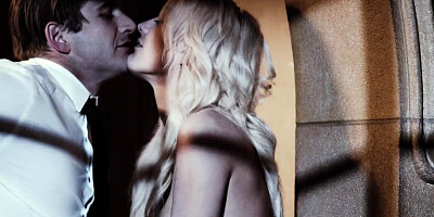 Wicked - Blonde Inn Keeper Babe Fucked Hard By A Mysterious Stranger FULL SCENE