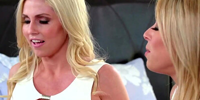 Adult Time - Blonde Stepdaughter Shows Stepmom How to Squirt So Much Squirt!