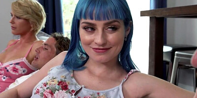 Teen lovers and married horny birds are in a partner-swapping foursome