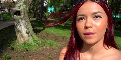 Tender Petite Colombian babe gets her asshole pounded to gain more followers