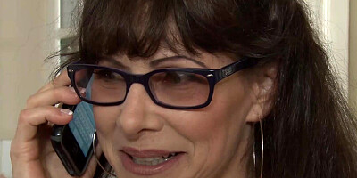 Roxanne Hall Slides Her Gstring To The Side & Stuffs Her Pussy Full Of Black Dick