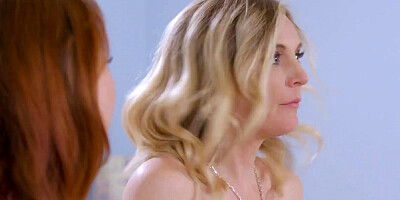 MommysGirl Kenzie Reeves can't Choose between her 2 Nasty Step-MILFs