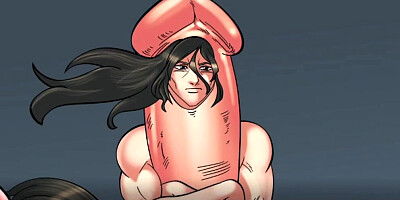 This kinky 3D adult cartoon shows some BDSM sex action