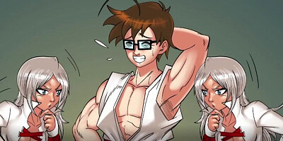 This kinky 3D adult cartoon shows some BDSM sex action