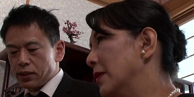 Chino Ogata:: The Widow Who Apologizes With SEX In Front Of Her Husband's Portrait - CARIBBEANCOM