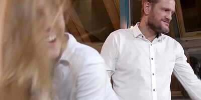 French stallion will gladly ram the lovely blonde up her butt