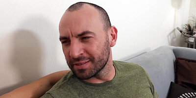 Inked Latina gal cheats on BF with his best friend