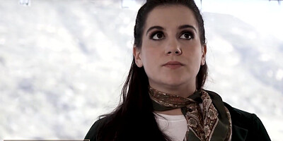 Aspiring writer finds herself enjoying sex with stepdad