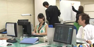 Azusa Narimiya - I Made a Budge On My Coworker