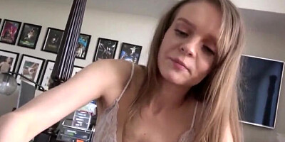 Tiny Asian Girlfriend Fucks Step Brother & Sister