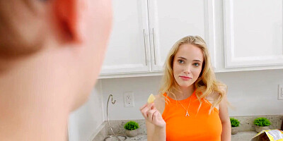 Stepsis Athena Fleurs tells Stepbro, We share EVERYTHING, Your Cock, Your Cum, Your bed. Everything