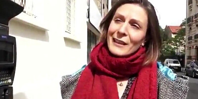 Mature lady is taking hard cock up her pussy and asshole