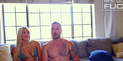 Innocent Blonde Loves Getting Rough Fucked!