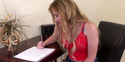 Depraved blonde Britney Light is being fucked in HC sex video