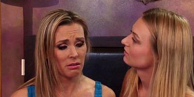Magnificent MILF Gets some Comfort from her Stepdaughter