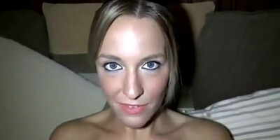 Milfy blonde tames a snake