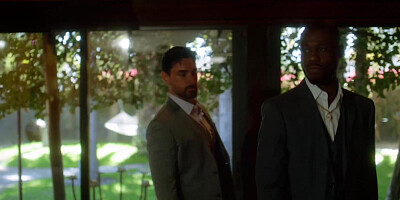 Juicy blonde sucks a big black cock and gets fucked to the balls