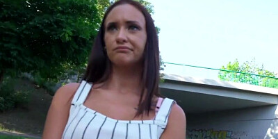 Busty amateur Mina likes to suck and fuck big cocks