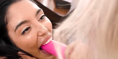 REALITY KINGS - Vanessa Sky Goes In Her Stepmom Katie Morgan's Room To Find And Use Her Sex Toy