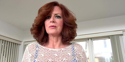 Mature mom wants big stepson to fill her pussy with cock and cum