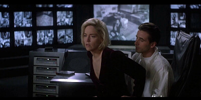 Enjoy the natural beauty of a lovely Hollywood blonde Sharon Stone