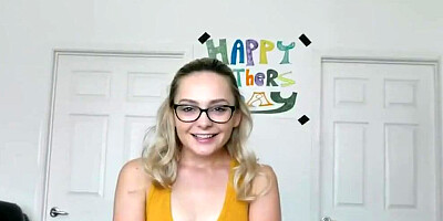 Helping my stepdad cum for fathers day step sister tinder