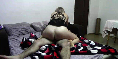 Fucking Hard my Submitted Neighbor - his Dick is too Small for me