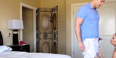 Spyfam step sister alexis adams caught step brother checking out