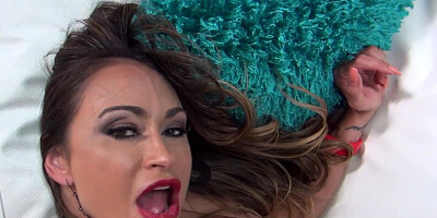 Depraved MILF Claudia Valentine is poked in the ass with hard cock