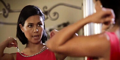 Small tits porn with provocative Dana Vespoli and Soraya Carioca from Cherry Pop