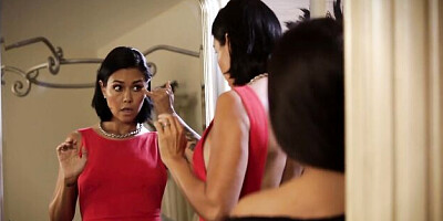 Small tits porn with provocative Dana Vespoli and Soraya Carioca from Cherry Pop