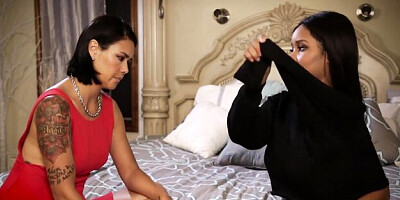 Small tits porn with provocative Dana Vespoli and Soraya Carioca from Cherry Pop