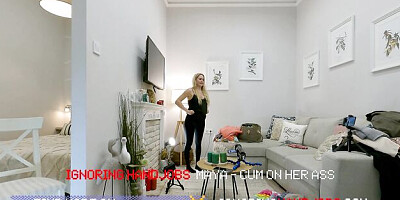 Big tits porn with sultry sugar baby from Ignoring Handjobs