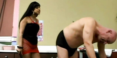 Alluring Ice La Fox's submissive action