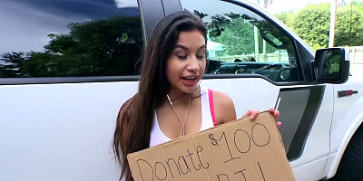 Mofos - Pervs on Patrol - Teen Spinners Wet T-Shirt Car Wash, Zaya Cassidy