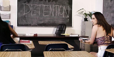 Adult Mobile featuring Ashley Adams and Ember Snow's girl on girl scene