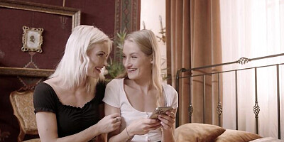 Tiffany Tatum and Zazie Skymm's nipple sucking sex by Girls Way