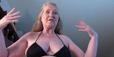 Aunt Judy's - Your 61yo Busty GILF Stepmom Maggie gives you a Handjob (POV)