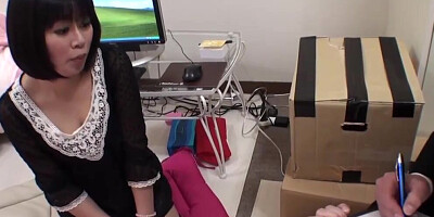 Naughty Asian mature is getting bonked in this homemade footage