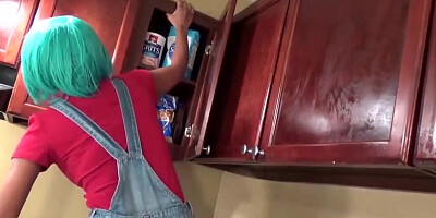 Ebony Step Sister Msnovember Fucked In Kitchen Hardcore Sex