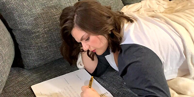 Dear diary I wish my step brother would fuck me