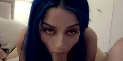 Slutty big ass chick gets viciously banged and rewarded with a creampie