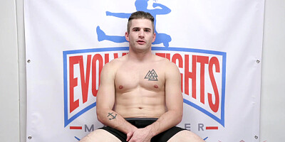 Wrestling between a young girl and dude ends with two of them having sex